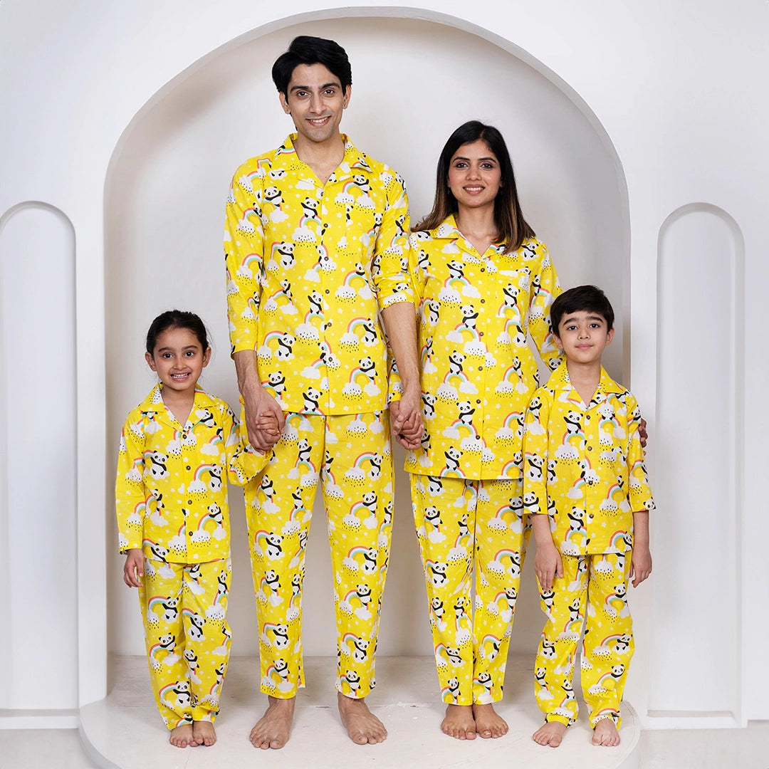 Night suit set for family sale