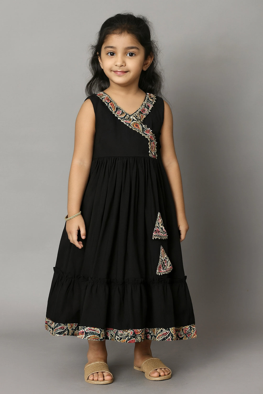 Noor Black Anarkali Frock