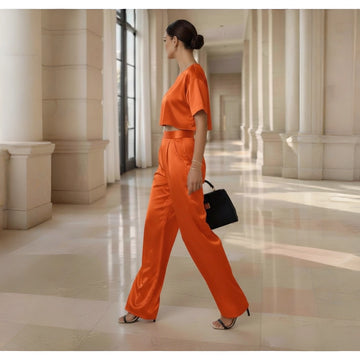 Sleek Muse Set – Tangerine Orange