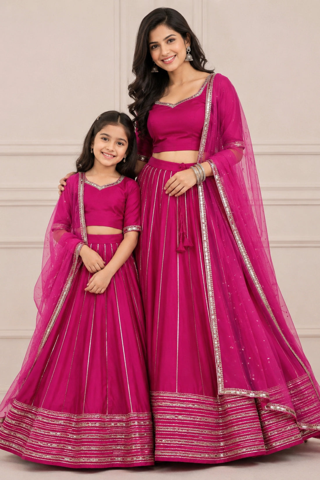 Rangini Mom & Daughter Lehenga Set