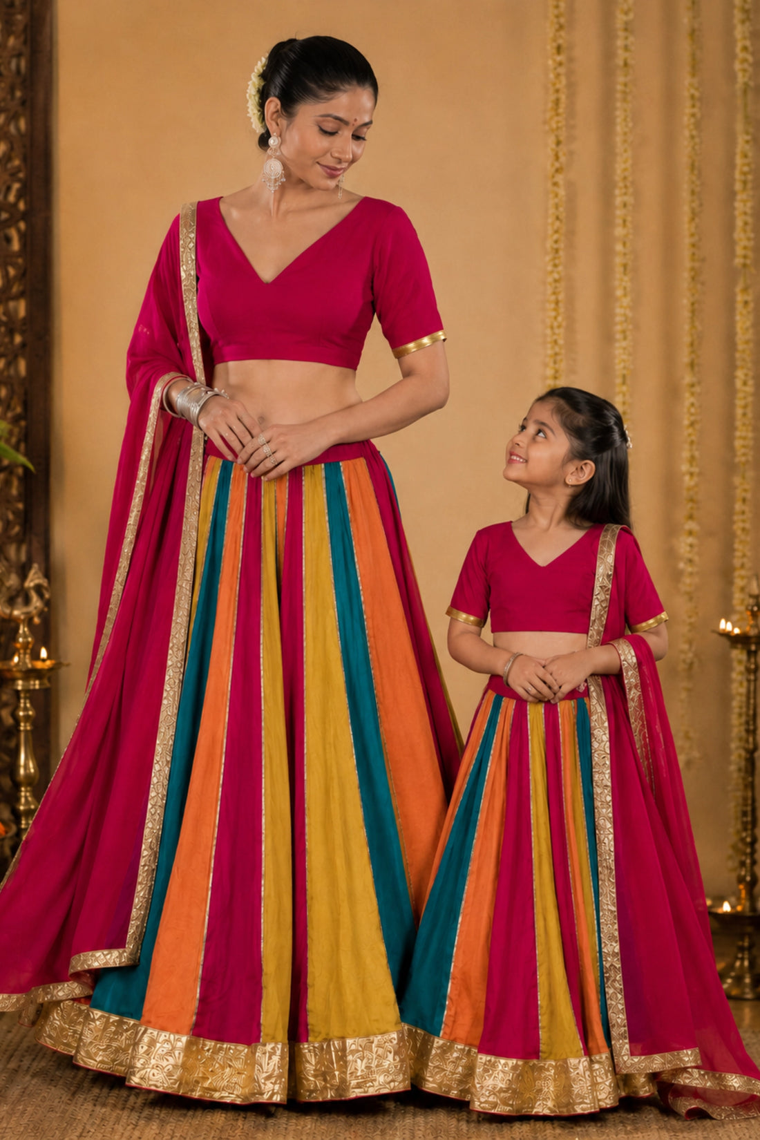 Garba Glow Mom & Me Set