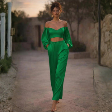 Orlina Co-ord Set – Green