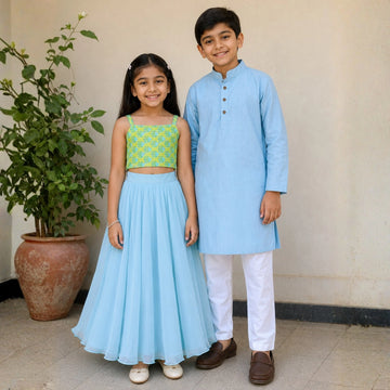 Fresh Breeze Ethnic Sibling Set