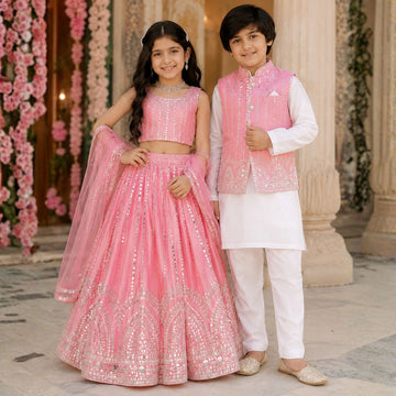 Mishri Pink Twinning Set