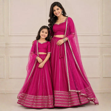Rangini Mom & Daughter Lehenga Set