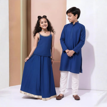 Royal Blue Twinning Set