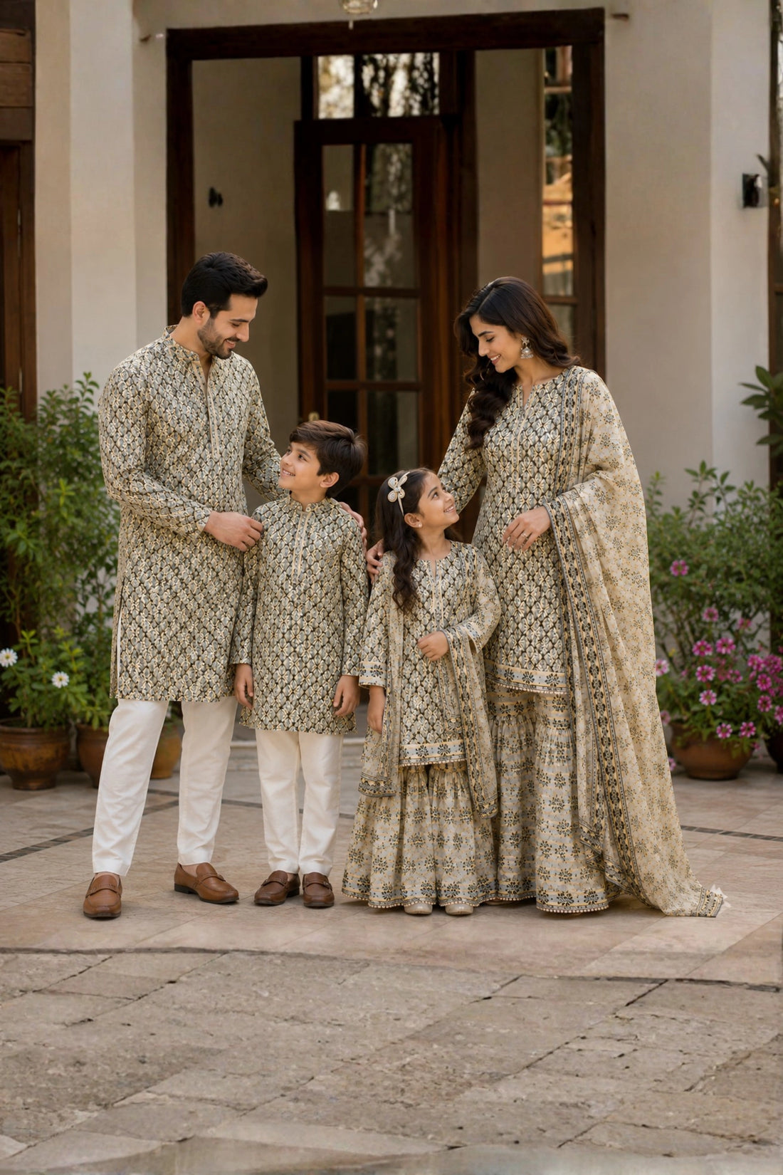 Mughal Garden Family Set