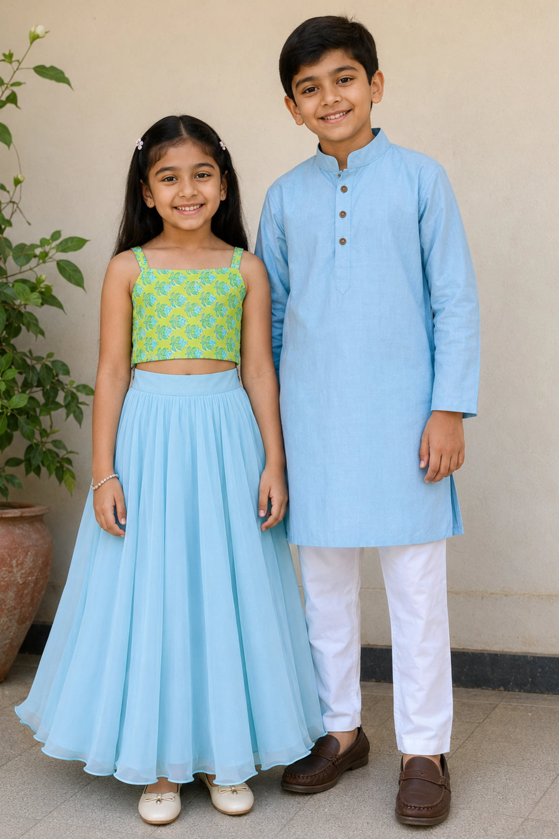 Fresh Breeze Ethnic Sibling Set
