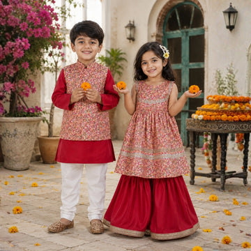 Phoolwari Brother & Sister Set
