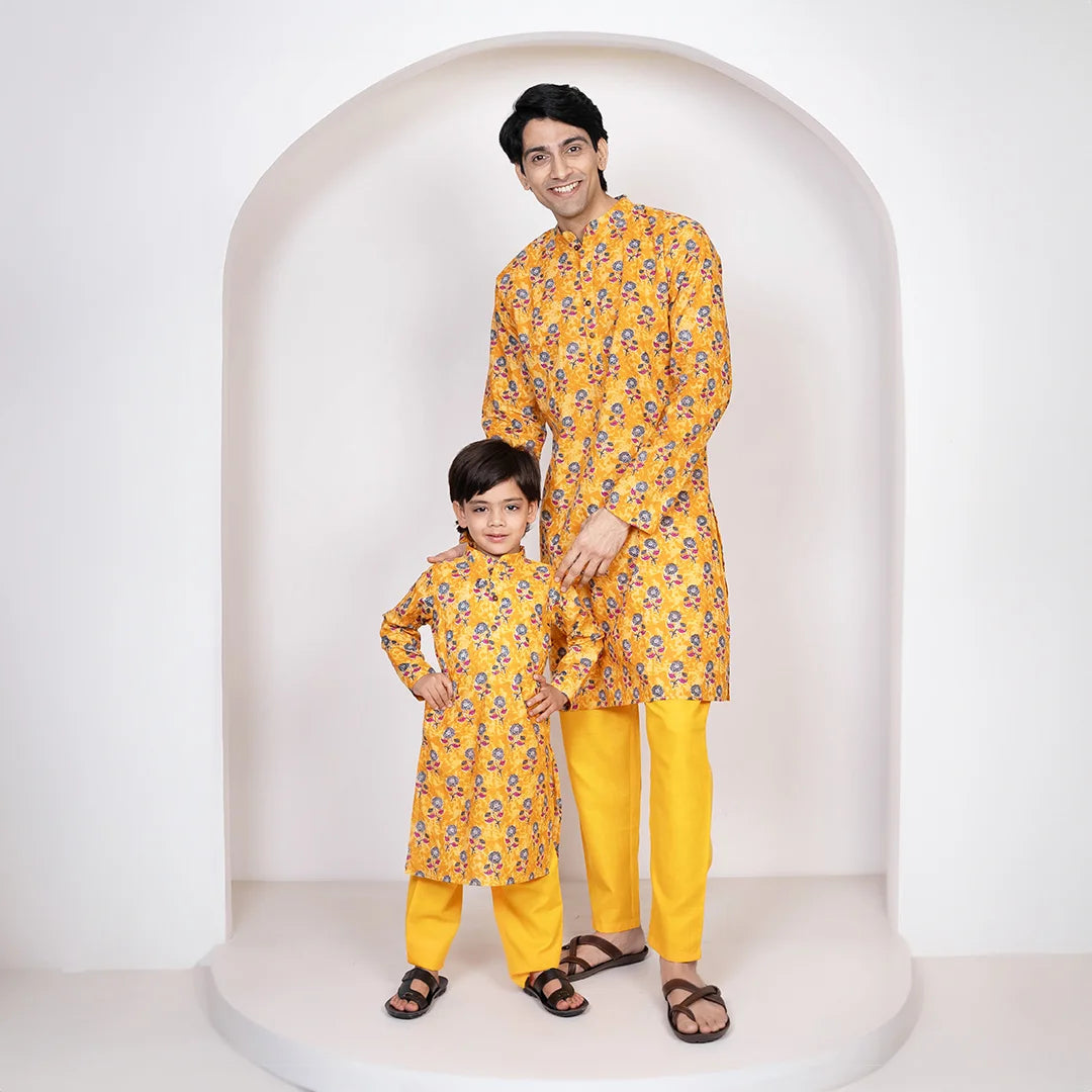 Father son kurta pajama sale