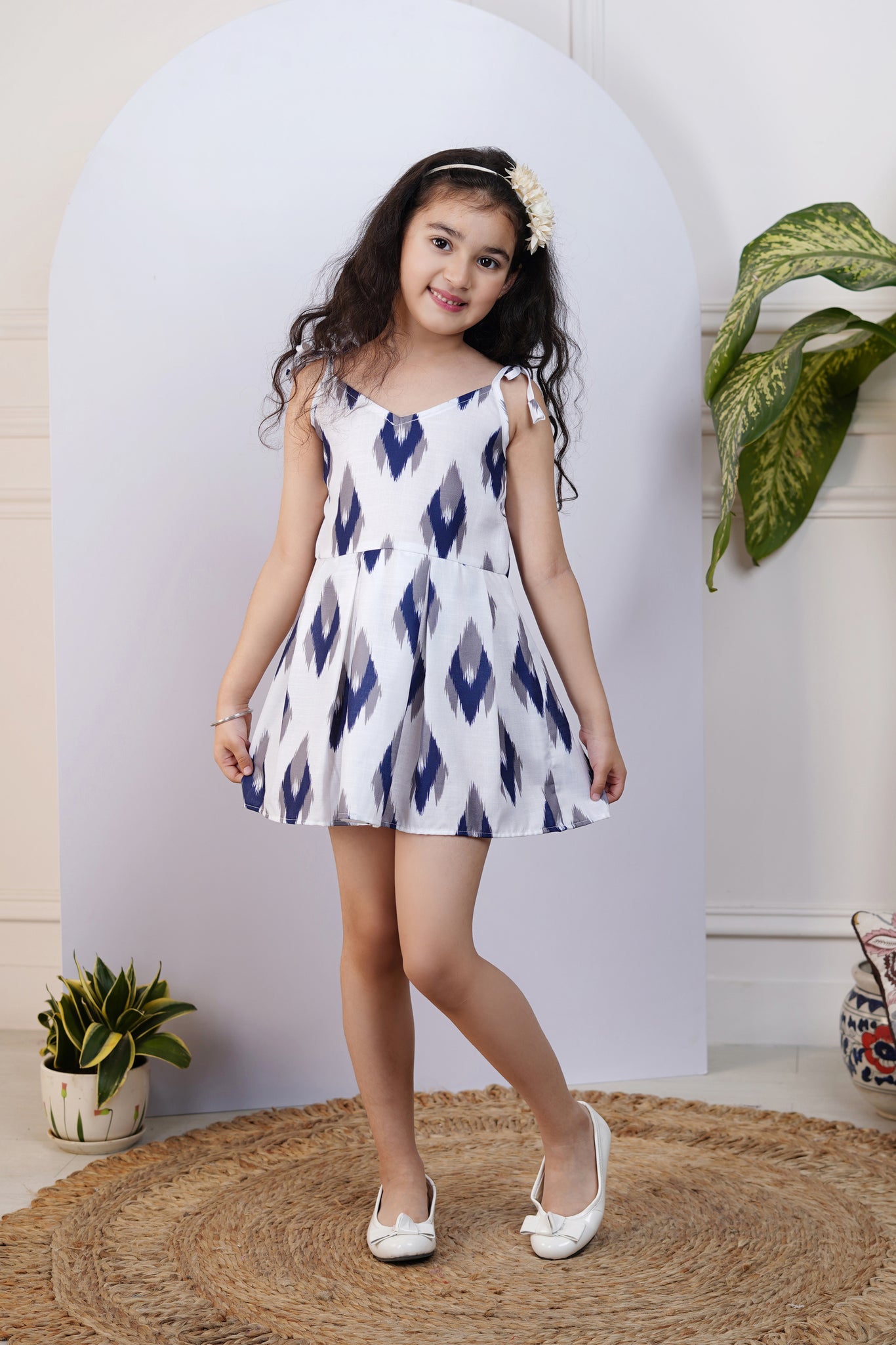 Orange Ikat Halter Dress featured | Dresses kids girl, Baby girl dresses,  Kids dress wear