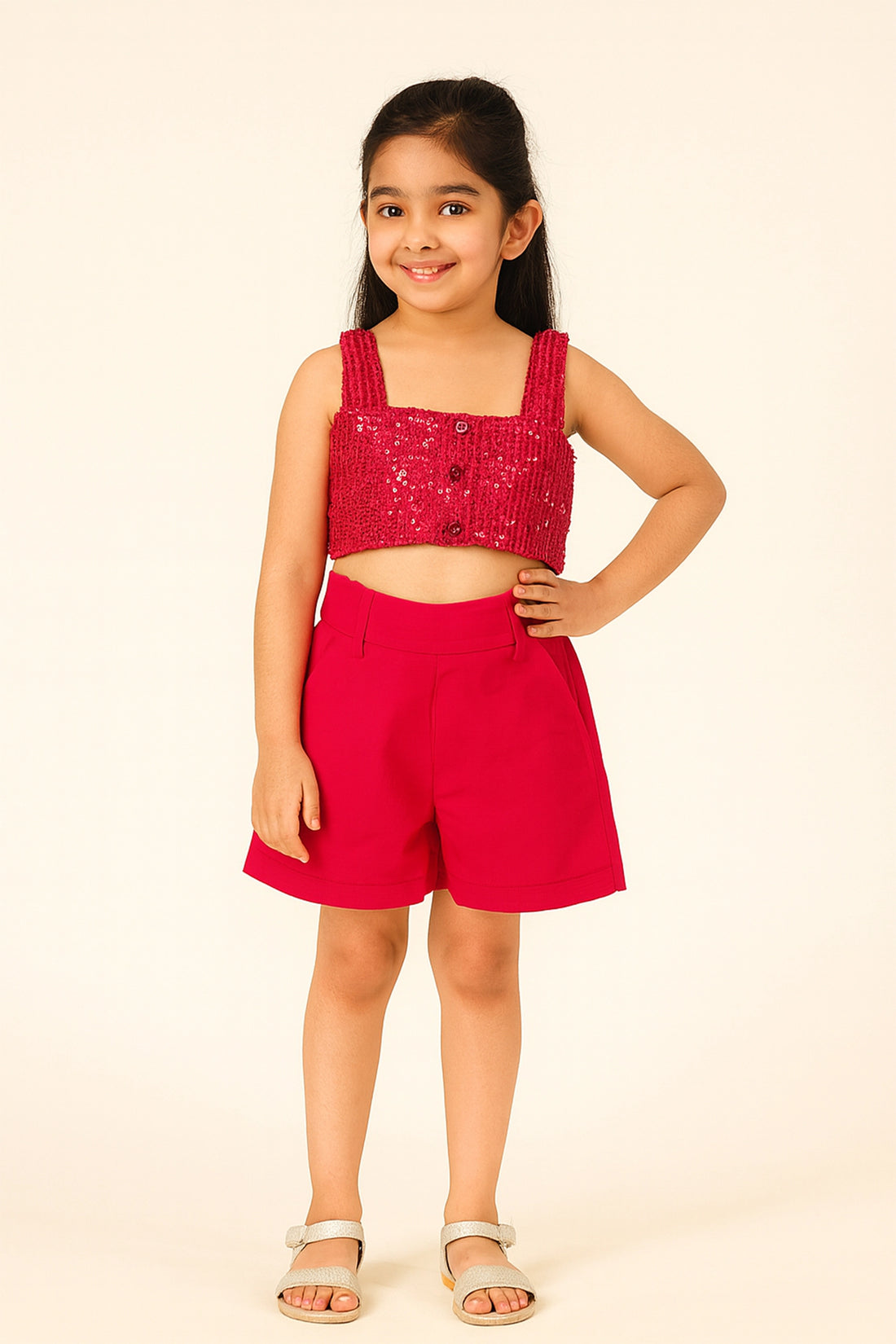 Sparkle Chic Co-ord Set For Kid