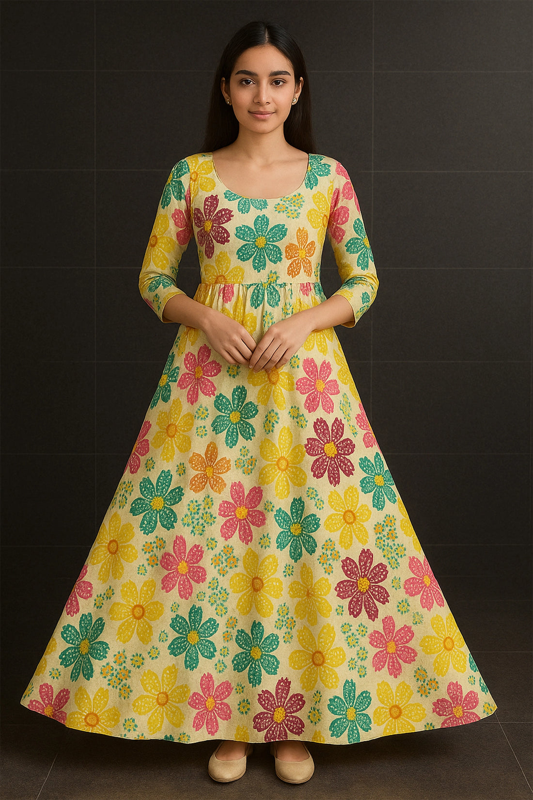 Bloom Fiesta Maxi Dress