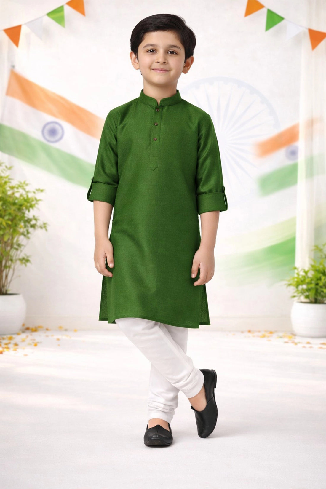 Little Leaf Classic Kurta