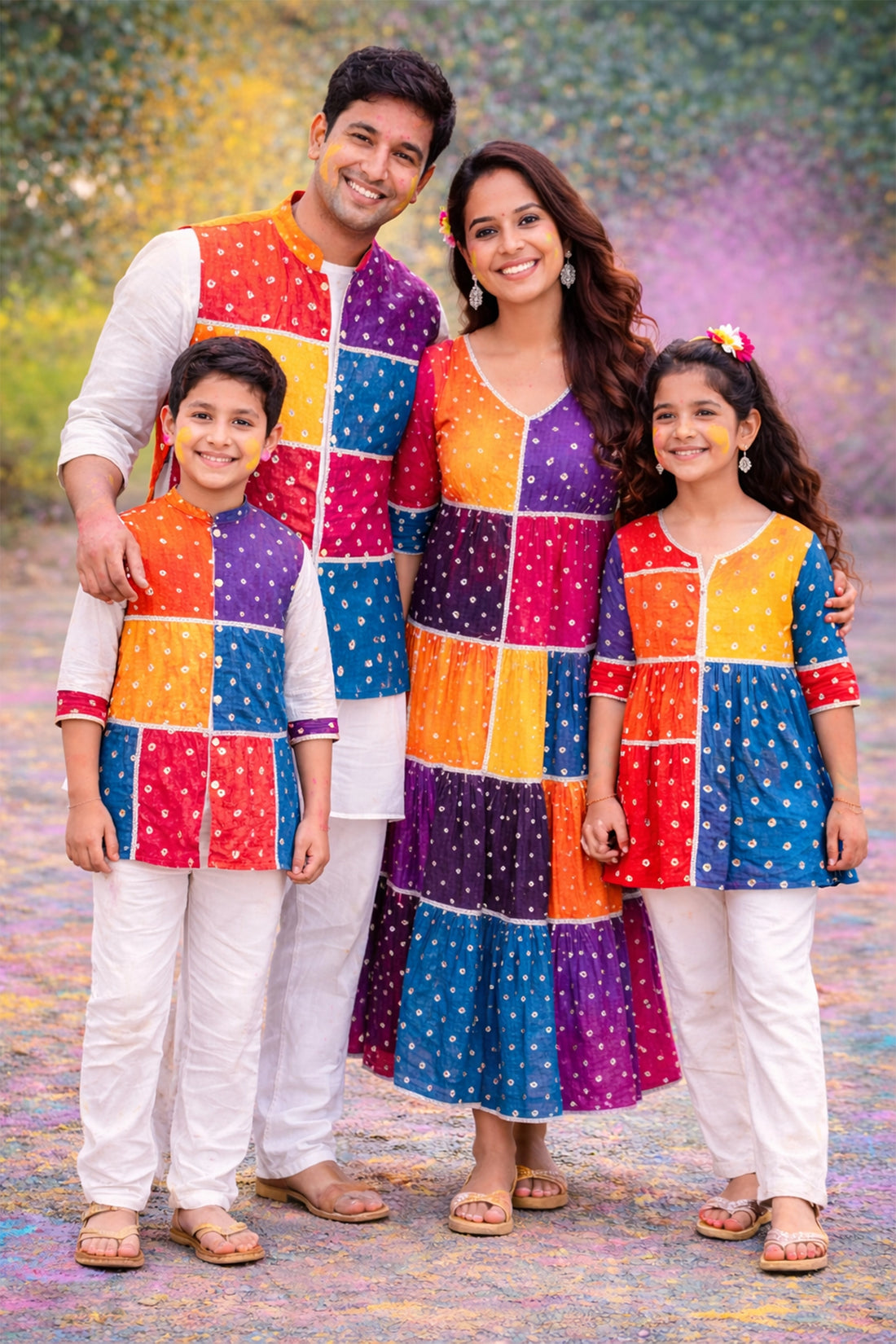 Rang Leher Family Set
