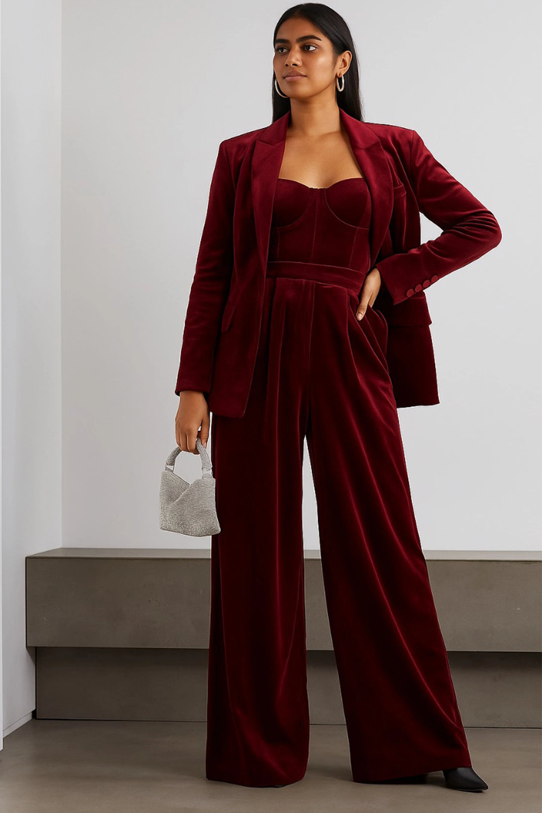 Velvet Muse – Maroon