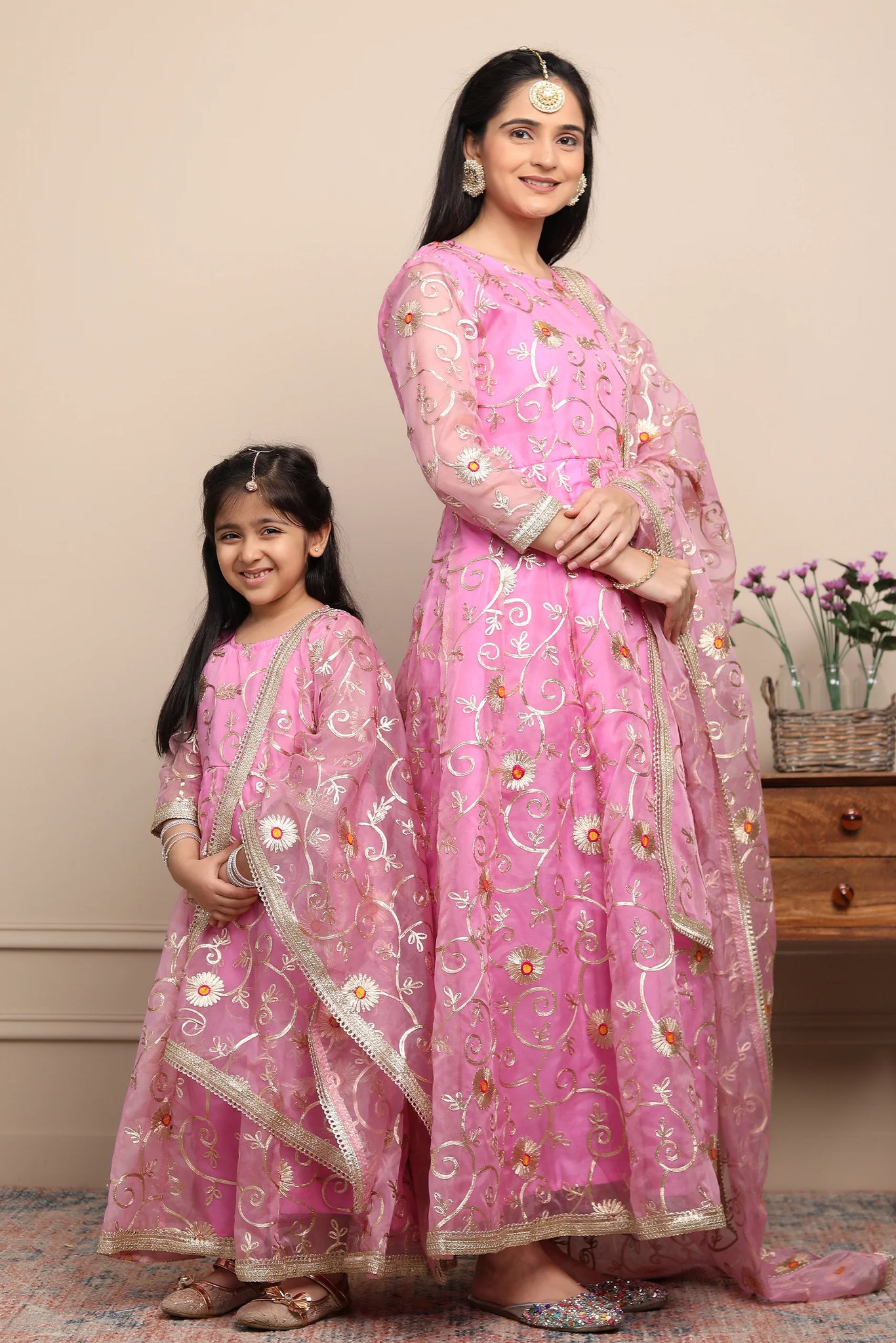 Mother and daughter ethnic clearance dresses