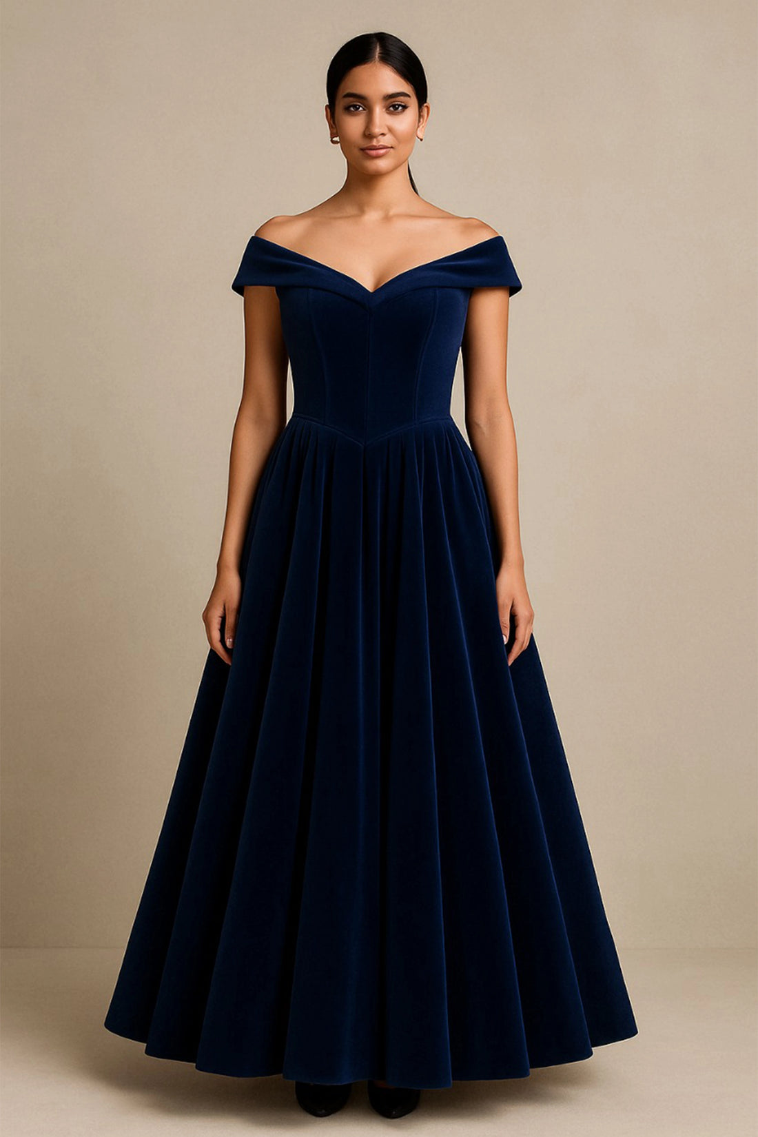 Sapphire Whisper Gown For Women