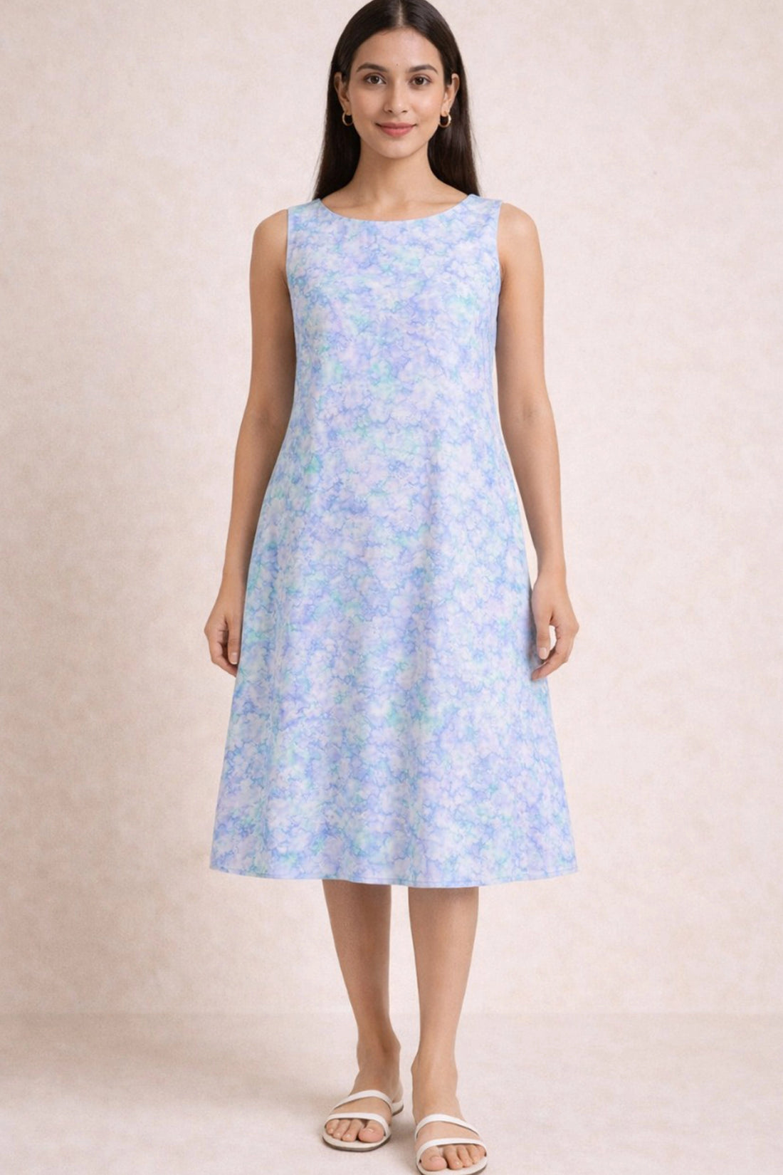 Powder Blue Ease Dress