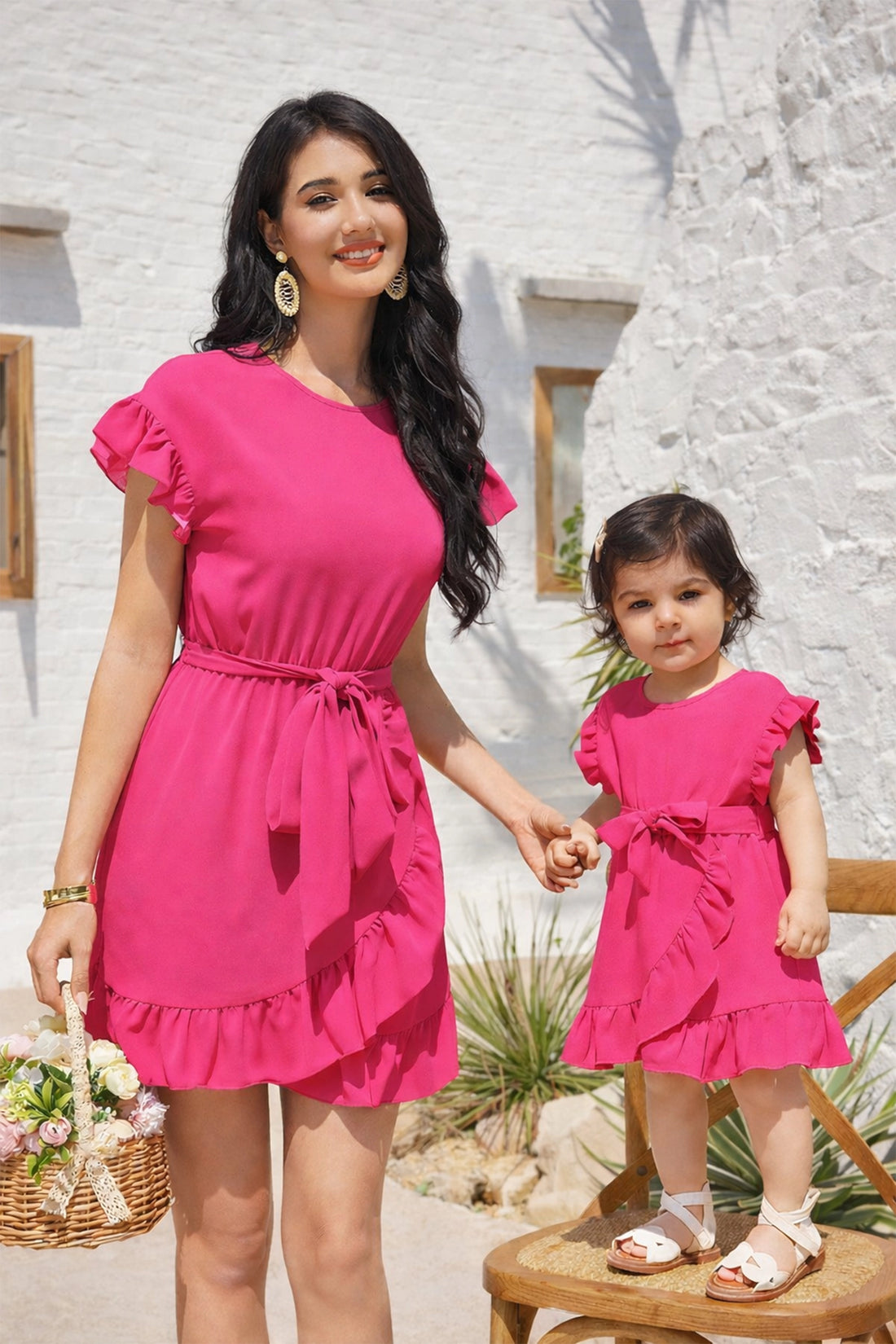 Rosalie Pink – Mom & Daughter Set