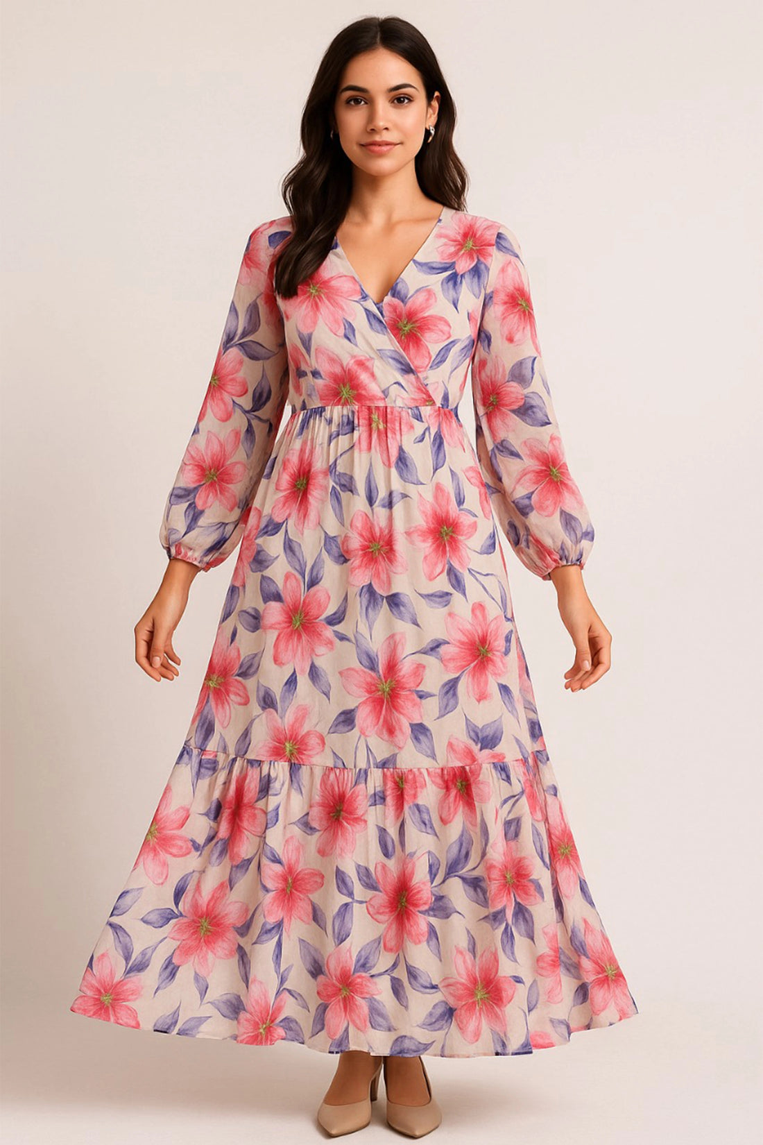 Petal Embrace Dress