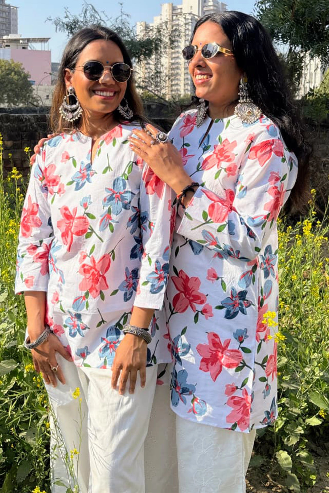 Morning Garden Kurta Set For Women