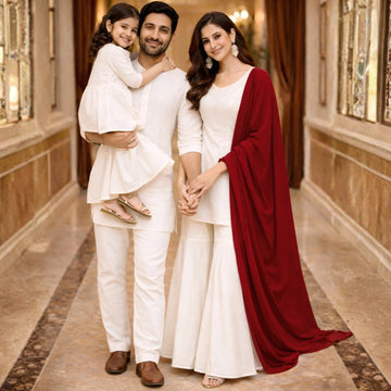 Ivory Noor Family Set