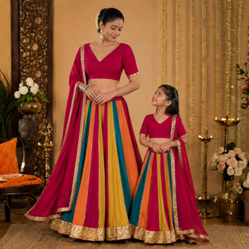 Garba Glow Mom & Me Set