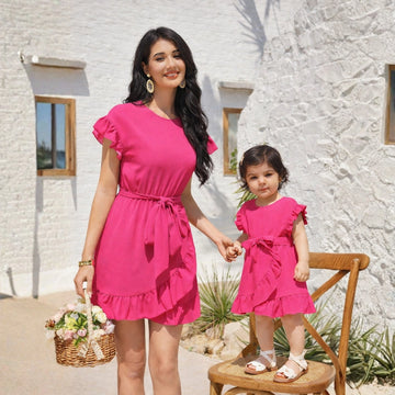 Rosalie Pink – Mom & Daughter Set